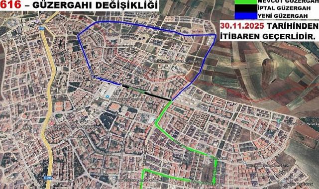 İnegöl’de Halk Otobüsü Sınırlarında Düzenleme Yapıldı: Yeni Güzergâhlar 30 Kasım’da Başlıyor
