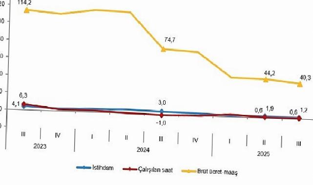 İşgücü Girdi Endeksleri, III. Çeyrek: Temmuz-Eylül, 2025