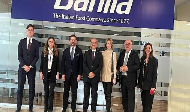 İtalya Ankara Büyükelçisi Barilla Bolu Fabrikasında Ziyaret Etti