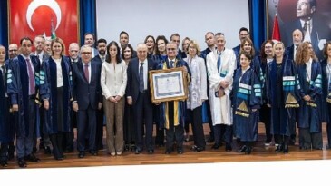 İtalya Cumhuriyeti’nin Türkiye Büyükelçisi Ekselansları Giorgio Marrapodi’ye Yeditepe Üniversitesi’nden Fahri Doktora