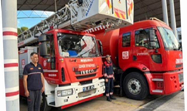 İzmir İtfaiyesi’nden 10 Kasım’da manalı merasim
