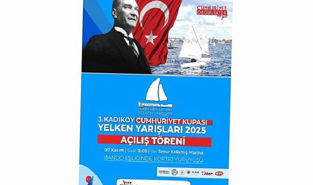 Kadıköy Cumhuriyet Kupası Yelken Yarışları Başlıyor