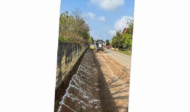 Kandıra’da yağmur suyu kanalları temizlendi