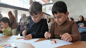 Keçiörenli Çocuklar Workshop ile Doyasıya Eğlendi