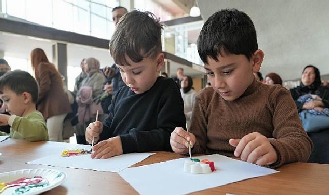 Keçiörenli Çocuklar Workshop ile Doyasıya Eğlendi