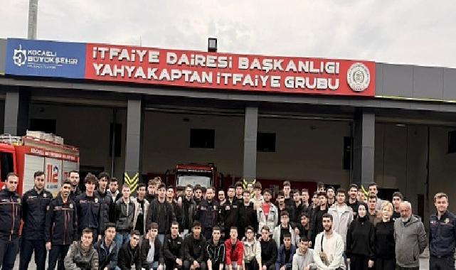 KOÜ öğrencilerine itfaiye teşkilatı tanıtıldı
