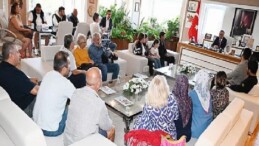 Kuzdere halkından Lider Topaloğlu’na teşekkür ziyareti