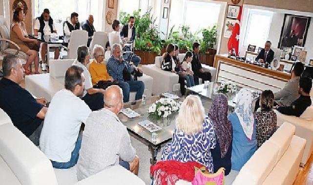 Kuzdere halkından Lider Topaloğlu’na teşekkür ziyareti