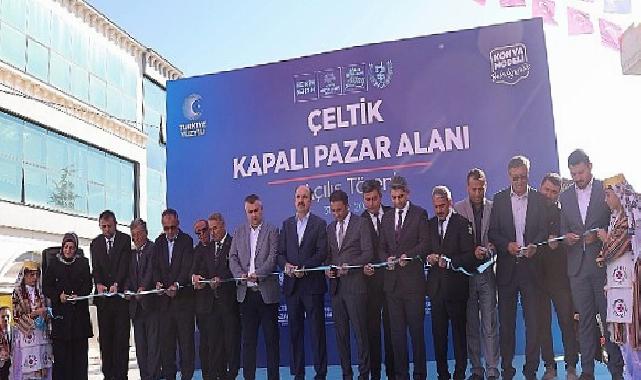Lider Altay 102 Milyon Lira Bedelle Çeltik’e Kazandırılan Kapalı Pazar Yeri’nin Açılışını Yaptı