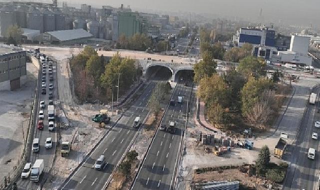 Lider Altay Yenileme Çalışması Süren Marangozlar Kavşağı’nın Alt Kısmını Trafiğe Açtıklarını Açıkladı