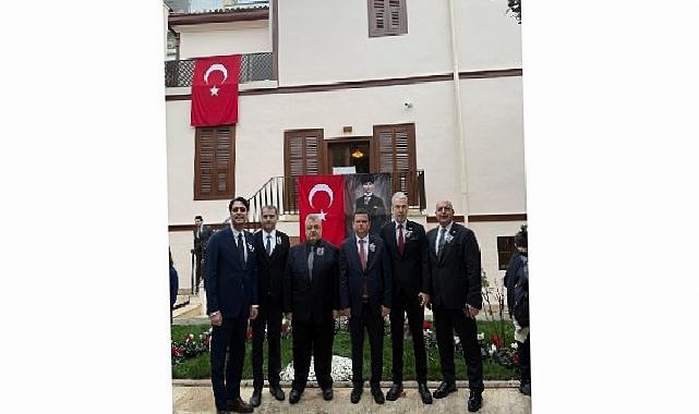 Lider Aydın Selanik’te Atatürk’ü Andı