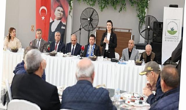 Lider Aydın’a Ovaakça’da hizmet teşekkürü