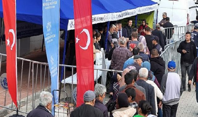 Lider Çerçioğlu’nun öncülüğünde Cet tohumlarından üretilen fideler Aydınlılara ulaştırılıyor