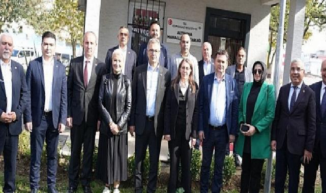 Lider Erkan Aydın’dan Altınova Mahallesi’ne Ziyaret