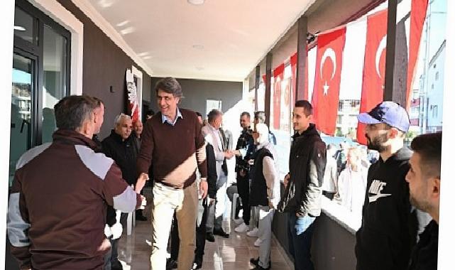 Lider Kocaman’dan Kartepe Ağasar Kültür Yaşatma ve Yardımlaşma Derneği’ne Ziyaret
