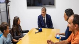 Lider Tugay, Fransız gezgin aileyi ağırladı