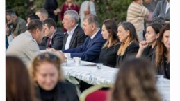 Lider Tugay, Onur Günay’ın hayır yemeğine katıldı