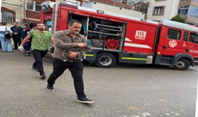 Mazgala düşen kayıp köpek ve yangında mahsur kalan kediler itfaiyenin gayretiyle kurtarıldı