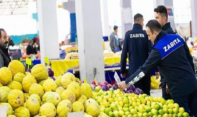 Narlıdere Belediyesi’nden Pazar Yerinde Kapsamlı Kontrol