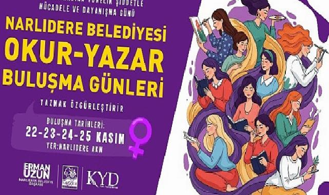 Narlıdere Okur-Yazar Günleri 22 Kasım’da Başlıyor
