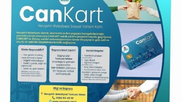 Nevşehir Belediyesi Toplumsal Yardım Kartı “CANKART” Hayata Geçiyor