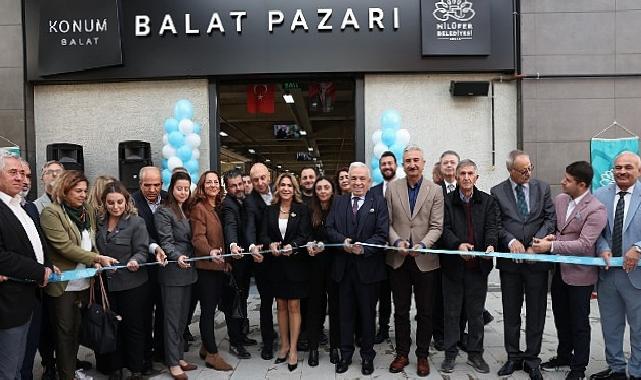Nilüfer’in çağdaş pazar alanı Balat’ta hizmete açıldı