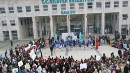 Nilüferli çocuklardan “gelecek” için manalı yürüyüş