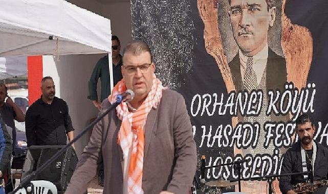 Orhanlı Köyü 2. Zeytin Hasadı Şenliği coşkuyla başladı