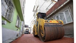 Osmangazi’de Eski Asfaltlar Yenileniyor