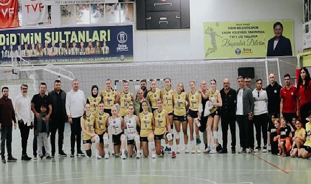 Polat Group Didim Belediyespor, 2-0 geriden gelerek harika bir geri dönüş yaptı