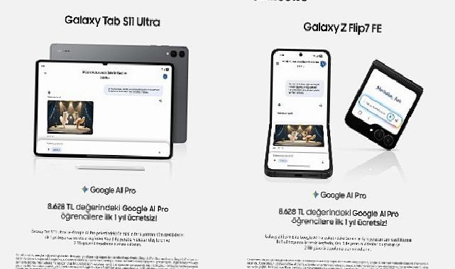 Samsung’dan öğrencilere özel indirim ve Google AI Pro ikramı
