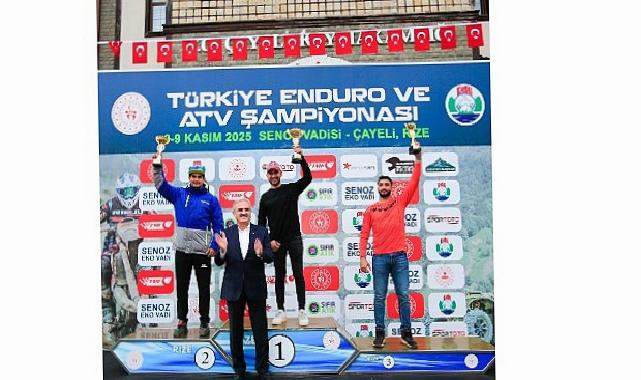 Senoz Vadisi’nde Türkiye Enduro ve ATV Şampiyonası Tamamlandı