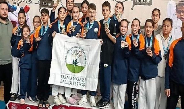 Türkiye Yıldızlar Ligi’nde Madalyalar Osmangazi’ye Yağdı