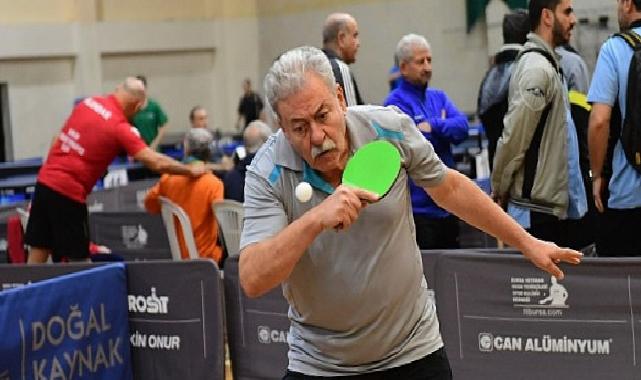 Ulusal Bursa Veteran Masa Tenisi Turnuvası Sona Erdi