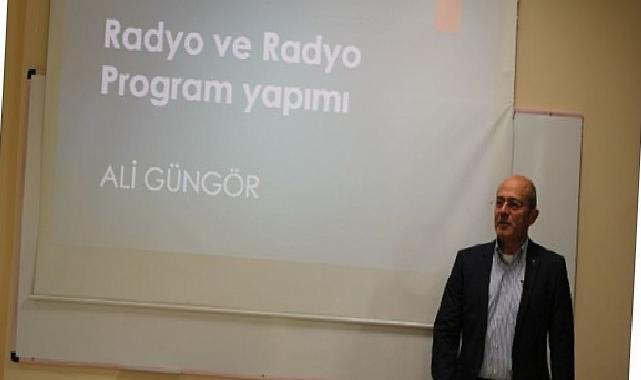 Üretimci Güngör, Egeli öğrencilere program imal sürecini anlattı