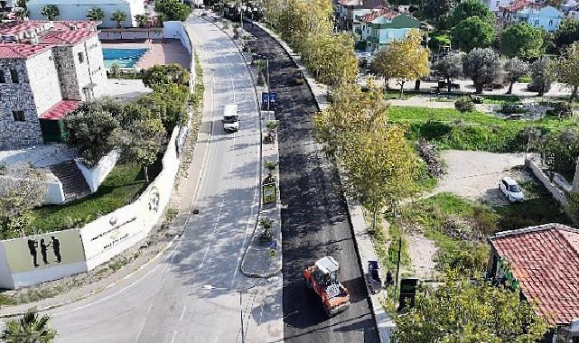Urla’da iki caddeye yeni çehre