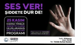 Üsküdar’da ”Ses Ver Şiddete Dur De” Aktifliği Düzenlenecek