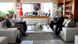 Yalçın’dan Lider Topaloğlu’na nezaket ziyareti