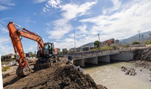 Yarımada’daki derelerden 100 bin ton materyal çıkarıldı