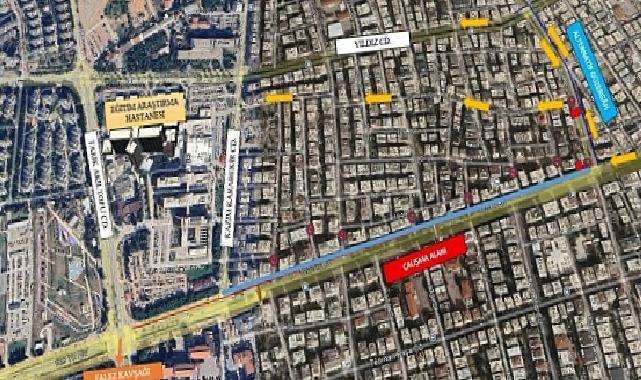 100. Yıl Bulvarı’nda asfalt çalışması