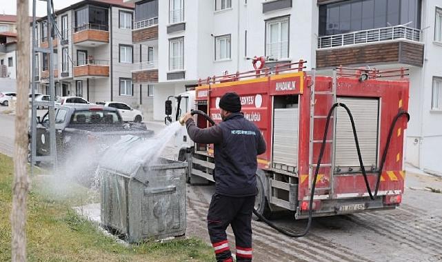 20 Temmuz Mahallesi’nde Paklık Çalışması Yapıldı