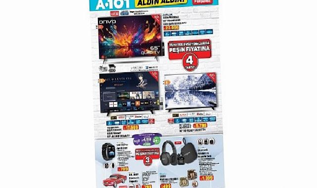 4 Aralık’ta A101’de Mobilite ve Teknoloji Eserleri Öne Çıkıyor