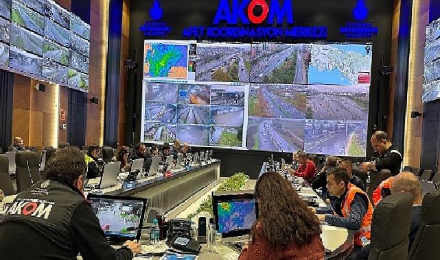 AKOM’dan sağanak yağış uyarısı: İBB takımları teyakkuzda