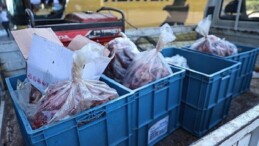 Antalya otogarında 270 kilo uygunsuz taşınan et bulundu