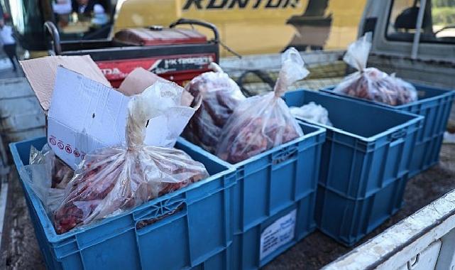 Antalya otogarında 270 kilo uygunsuz taşınan et bulundu