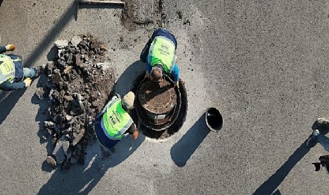 ASAT’tan kanalizasyon çizgisi paklığı ve kapak düzenleme çalışması