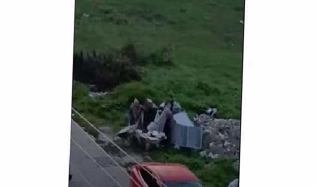 Atıkları toprağa döken şahıslara cezai süreç