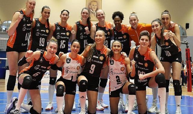 Aydın deplasmanında 3 puan Eczacıbaşı Dynavit’in