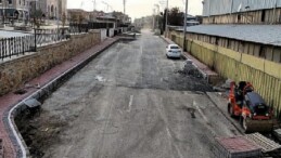 Büyükşehir çalışıyor, Darıca Özbay Sokak yenileniyor