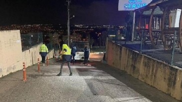 Büyükşehir’den buzlanmaya karşı ağır mesai